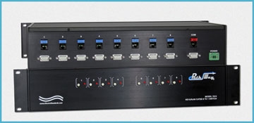 HD15 / RJ45 Cat5e 8-to-1 Switch