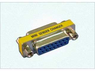 Mini Gender Changers,  Female/Female, DB15, 308012