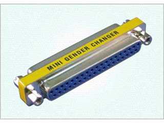 308015 DB37 Gender Changer, F/F
