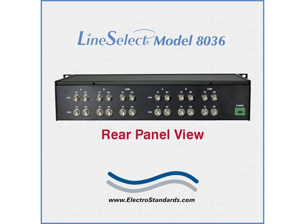 4-Channel E1 TX/RX BNC A/B Switch
