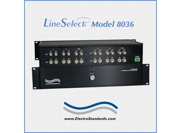 4-Channel E1 TX/RX BNC A/B Switch