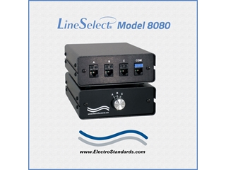 Catalog # 308081 - Model 8080 RJ45 3-Position, Cat 5e Switch