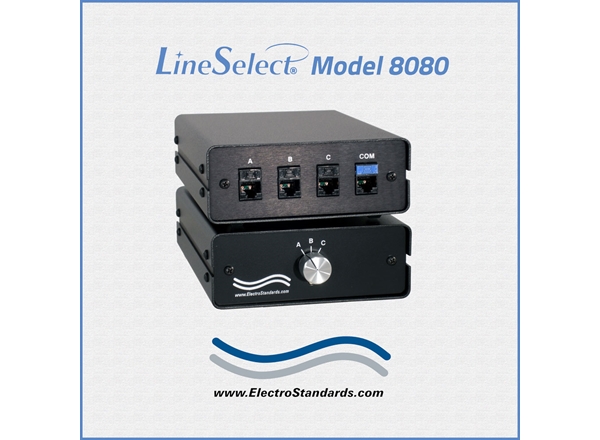 RJ45 3-Position, Cat 5e Switch
