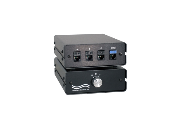 RJ45 3-Position, Cat 5e Switch