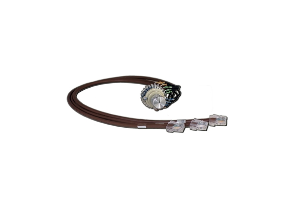 8085-002 RJ45 Cat5e, A/B Switch, 2 Foot Legs, No Enclosure