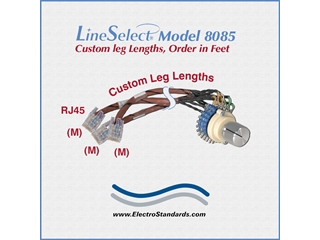 308085 Model 8085 RJ45 CAT5e Switch, No Enclosure, Custom Leg Lengths