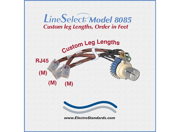 8085 RJ45 CAT5e Switch, No Enclosure, Custom Leg Lengths