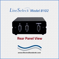 Model 8102R DB9 A/B Switch, All Male Connectors