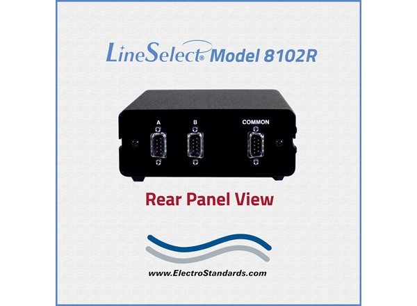 Model 8102R DB9 A/B Switch, RoHS Compliant