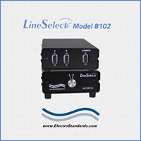 Model 8102R DB9 A/B Switch, All Male Connectors