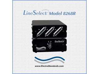 Catalog # 308268R - Model 8268R DB25 A/B Custom Wired, Keylock Switch, RoHS Compliant