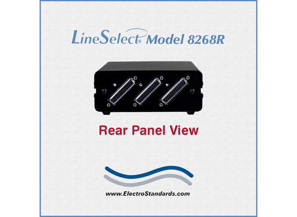 DB25 A/B Switch, Keylock, Custom Wired, RoHS