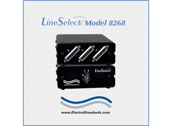 DB25 A/B Switch, Keylock, Custom Wired