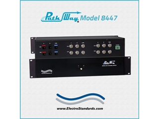 * MIL-STD-1553B Concentric Twinaxial Connector * Catalog # 308447 - Model 8447 RJ45 6-Channel A/B Switch