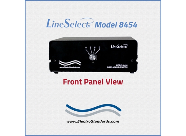 DB25 Audio Interface 4-Position Switch