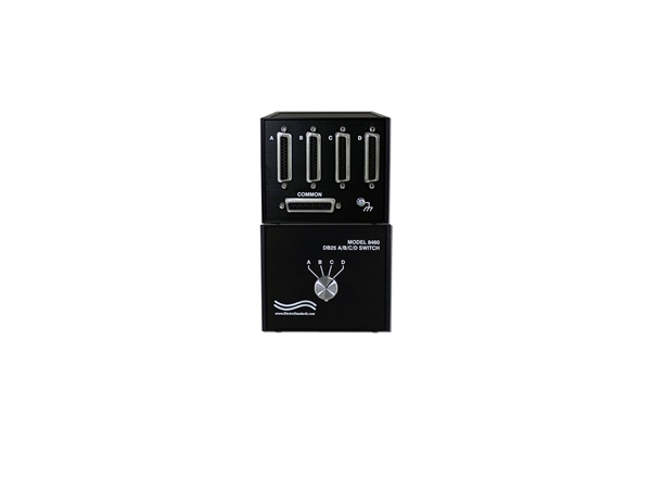 DB25 Audio Interface 4-Position Switch, Desktop
