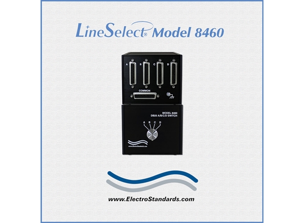 DB25 Audio Interface 4-Position Switch, Desktop