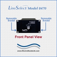 DB25 Audio Interface 4-Position Switch, Removeable Brackets