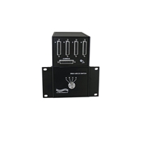 DB25 Audio Interface 4-Position Switch, Removable Brackets