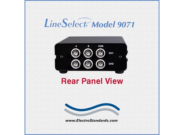 2-Channel Coaxial BNC Desktop Switch