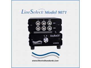 309071 - Model 9071 2-Channel Coaxial BNC, 50 Ohm, Desktop Switch