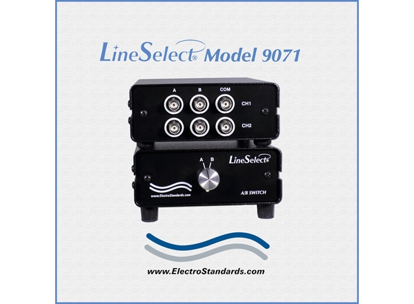 2-Channel Coaxial BNC Desktop Switch