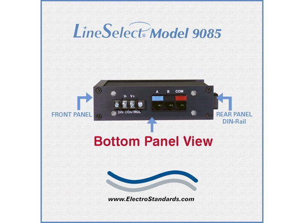 RJ45 CAT5e A/B Switch, DIN, Barrier Remote