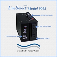 RJ45 CAT5e A/B Switch, DIN, Barrier Remote