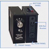RJ45 3-Position Cat5e Switch, DIN