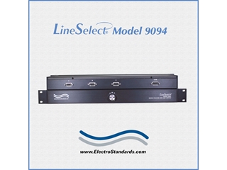 309094 Model 9094 Single Channel DB9 Switch, 3 Positions 