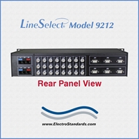 12-Channel RJ45/BNC/DB9 A/B Switch, Manual, Keylock