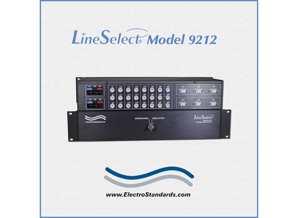 12-Channel RJ45/BNC/DB9 A/B Switch, Manual, Keylock