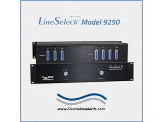 Catalog # 309250 - Model 9250 2-Channel DB25 AB / DB25 ABC Switch