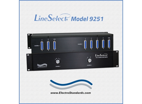 2-Channel DB25 AB / DB25 ABCD Switch