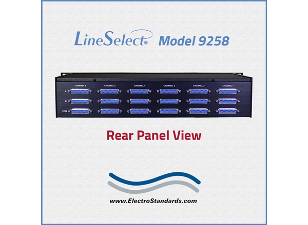 Model 9258 DB25 6-Channel A/B Switch