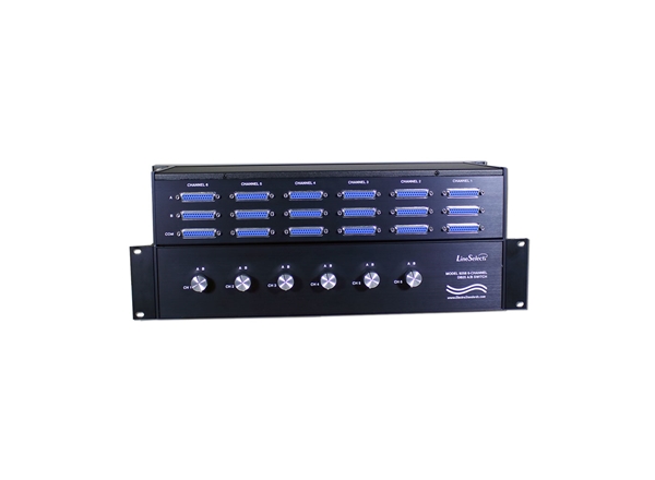 Model 9258 DB25 6-Channel A/B Switch