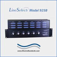 Model 9258 DB25 6-Channel A/B Switch