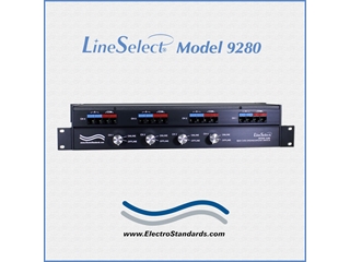 Catalog # 309280 - Model 9280 Four Dual-Channel RJ45 Cat6 OnLine/Offline Switch, PoE Interface, Individual Control