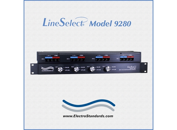 OnLine/OffLine 4 Dual-Channel RJ45 Cat6 Switch