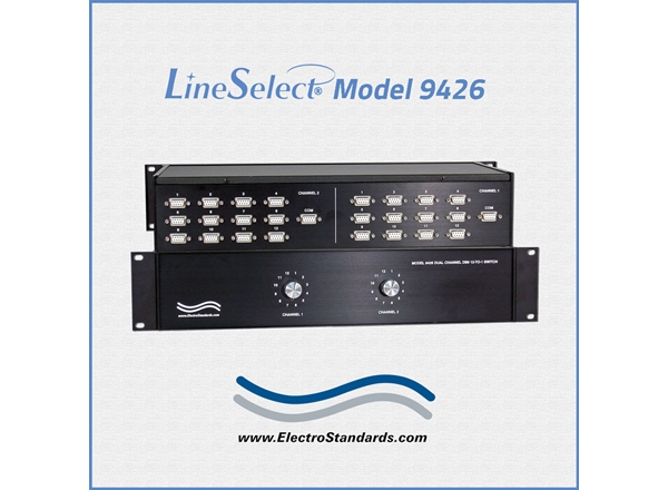 DB9 2-Channel 12-to-1 Switch