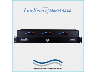 Catalog # 309444 - Model 9444 RJ45 Cat5e 3-Channel A/B Switch, Manual, Simultaneous