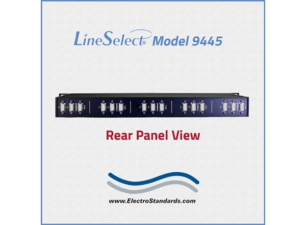 5-Channel DB9 A/B Switch, Independent Switching
