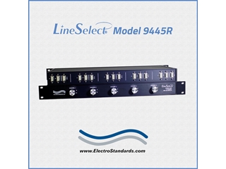 Catalog # 309445R - Model 9445R 5-Channel DB9 A/B Switch, Independent Switching, RoHS