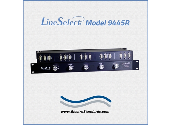5-Channel DB9 A/B Switch, Independent Switching, Rohs