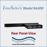 Model 9450R DB25 A/B Switch with Half Rack and Full Rackmount, RoHS