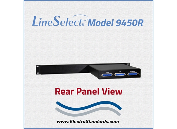 Model 9450R DB25 A/B Switch with Half Rack and Full Rackmount, RoHS