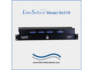 Catalog # 309451R - Model 9451R DB25 A/B/C Switch, RoHS