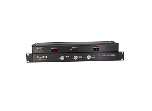 RJ45 Cat6 3-Channel ONLINE/OFFLINE Switch