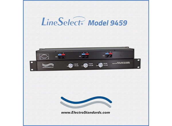 RJ45 Cat6 3-Channel ONLINE/OFFLINE Switch