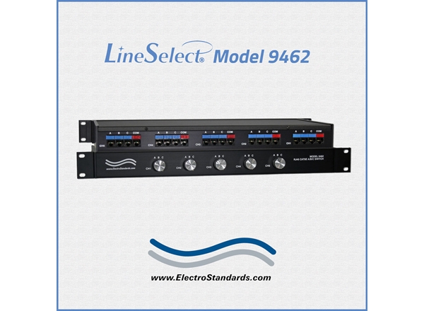 LineSelect® 9462 5-Channel RJ45 Cat5e A/B/C Switch